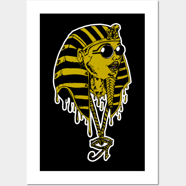 Hip Hop King Tut Wall Art by For the culture tees